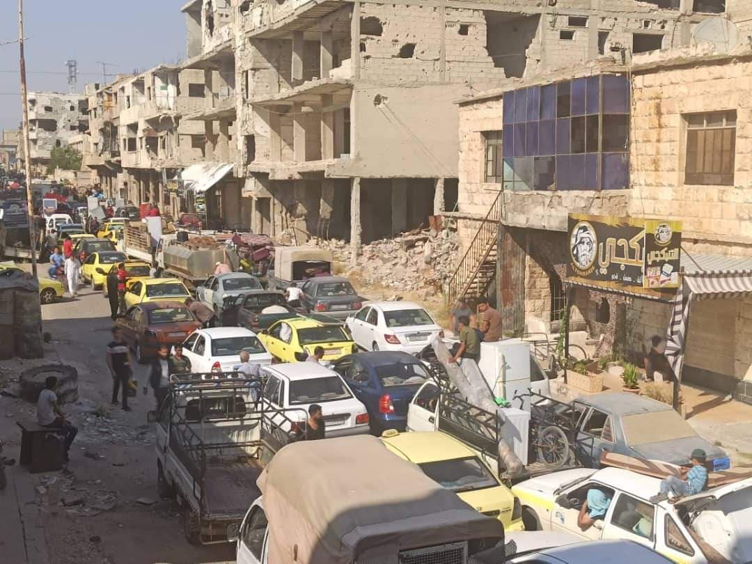 درعا. استمرار نزوح المدنيين وإدانات دولية ومحلية للتصعيد