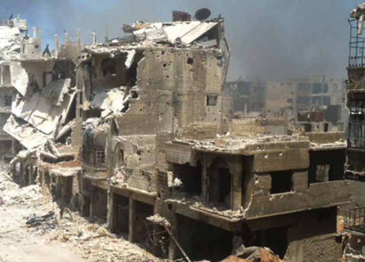 مخيم اليرموك..تحذيرات من الأبنية الآيلة للسقوط