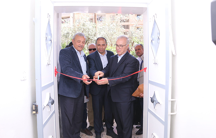 افتتاح مجمع للعيادات التخصصية في مخيم العائدين حماة 