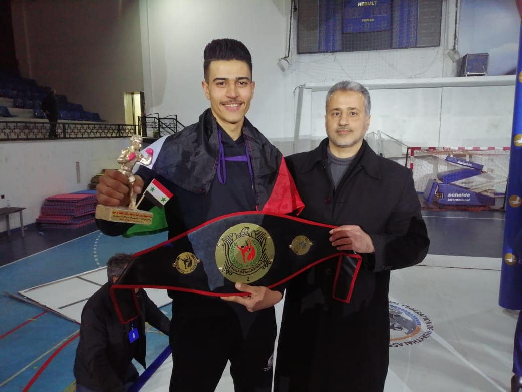 لاعب فلسطيني يحرز المركز الأول في بطولة التحدي الدولية بدمشق