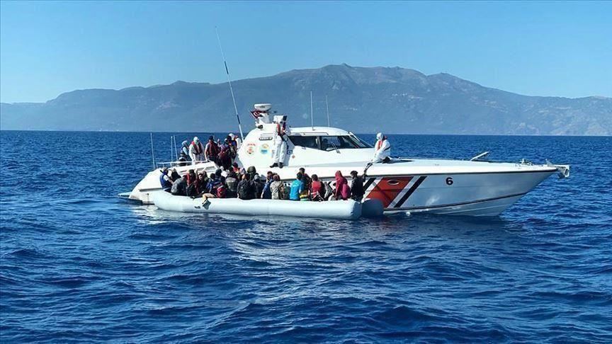 بينهم فلسطينيون.. ضبط مهاجرين غير نظاميين قبالة السواحل التركية