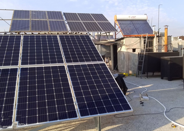 انتشار ظاهرة سرقة ألواح الطاقة الشمسية في مخيم سبينة