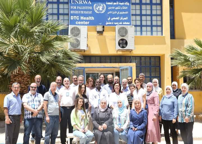 الأونروا تعلن عن أفضل المراكز الصحية التابعة لها في سورية لعام 2023 