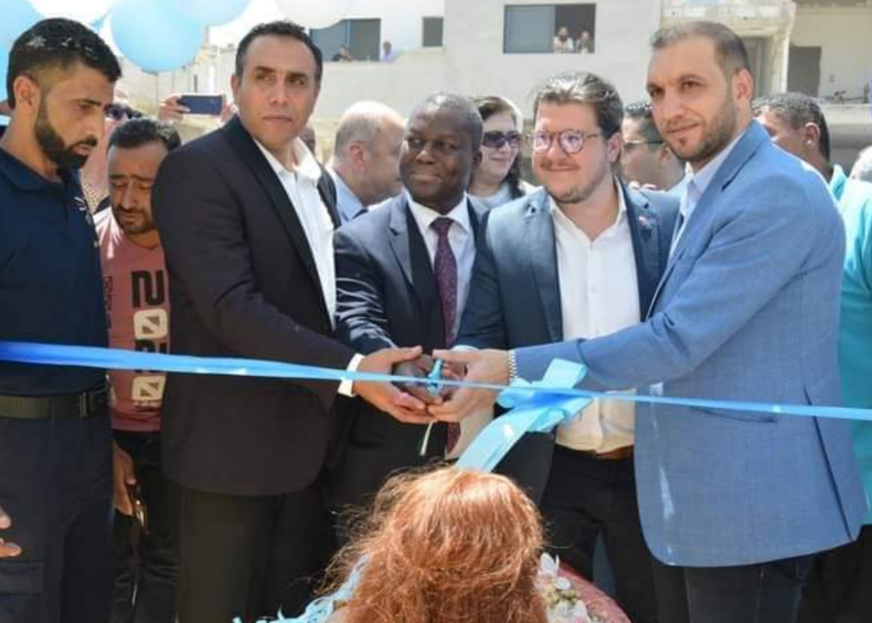 افتتاح مكتب الأونروا ومركز التنمية المجتمعي في مخيم درعا