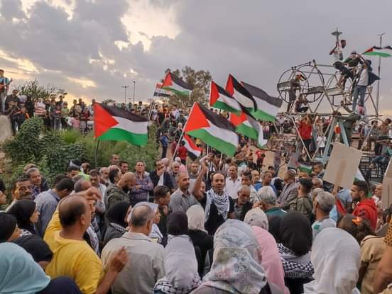 سورية. مسيرات في المخيمات الفلسطينية دعماً لغزة 