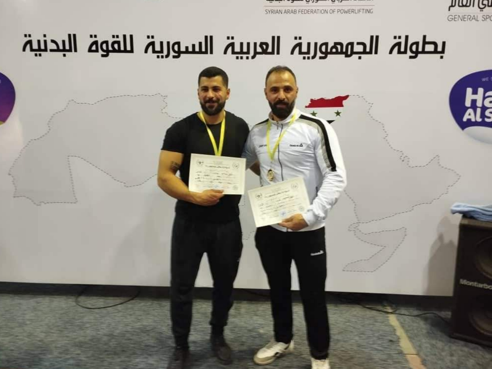 فلسطيني سوري يحقق نجاحات متعددة في رياضة القوة البدنية