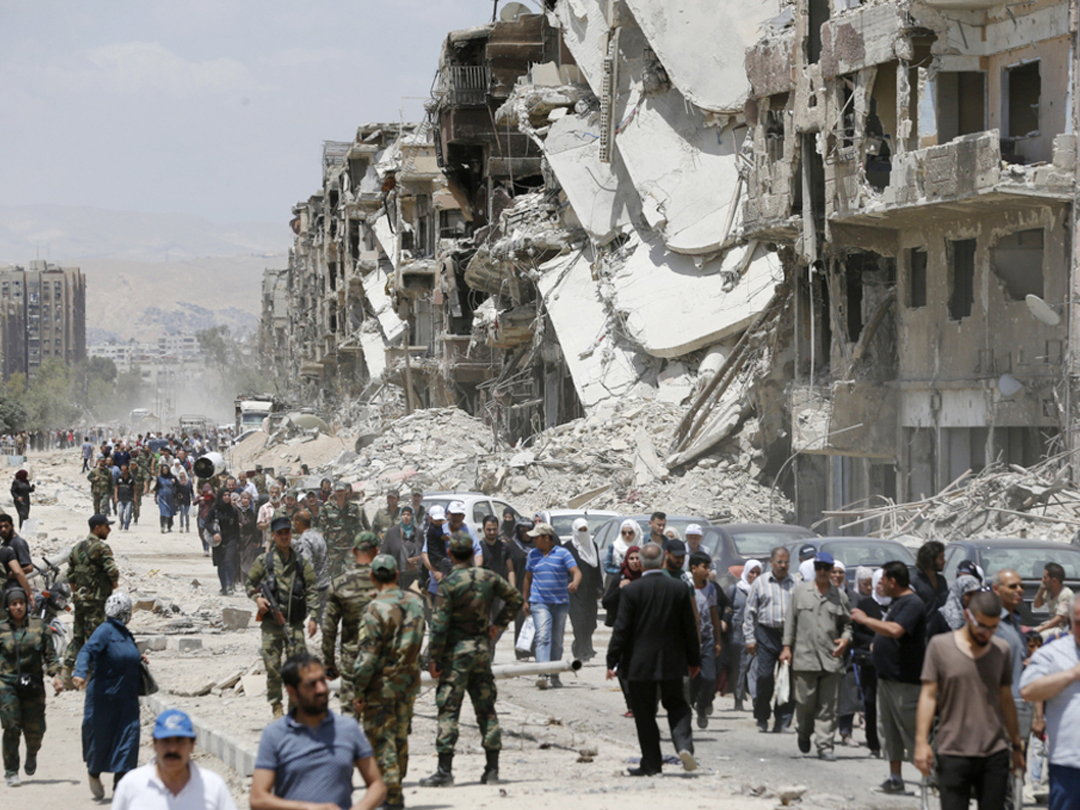 مناشدات للإدلاء بمعلومات عن مرتكبي جرائم حرب في مخيم اليرموك وجنوب دمشق