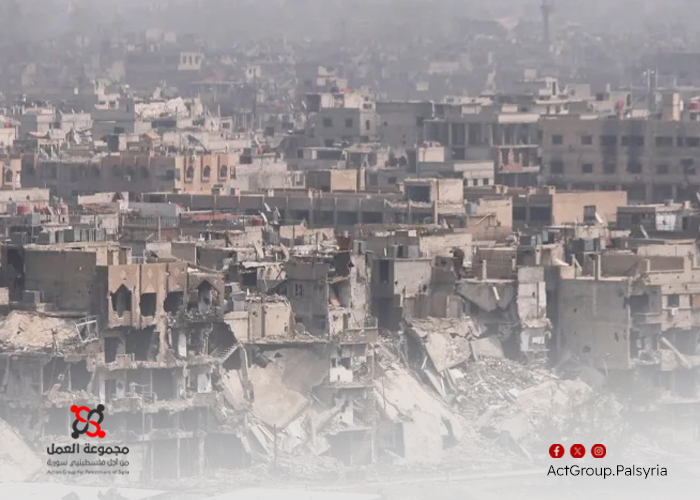 إطلاق مشروع دعم العودة على أساس المنطقة في مخيم اليرموك والتضامن