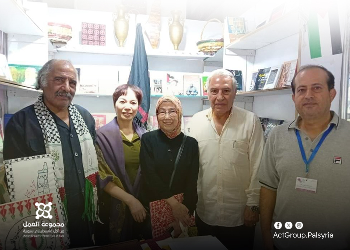 الكتاب والصحفيون الفلسطينيون يشاركون في معرض الكتاب السوري الثالث