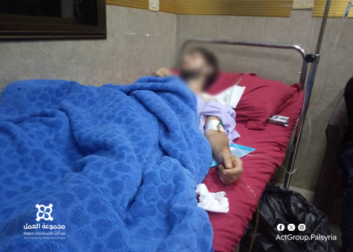 شاهد: مناشدة إنسانية.. لعلاج فلسطيني من مخيم درعا