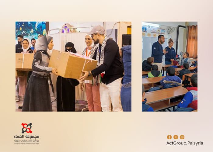 حملات توعية حول مخلفات الحرب في اليرموك وسرطان الثدي في النيرب 