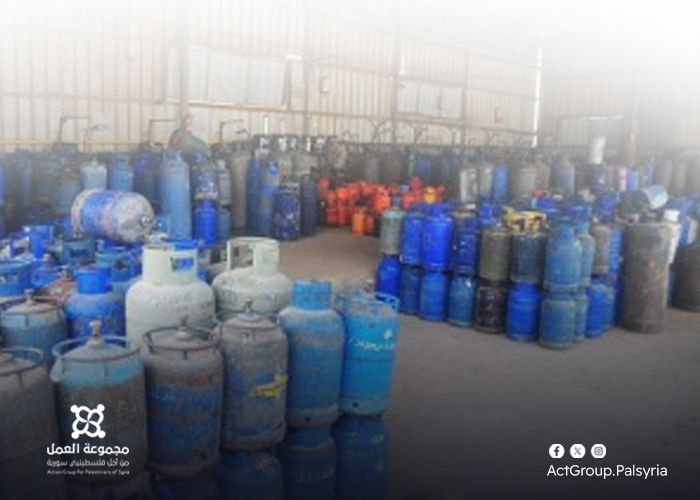 سحب ترخيص مركز توزيع الغاز في مخيم جرمانا يثير استياء واسعاً بين السكان