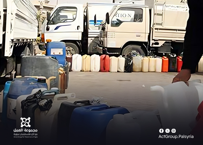 أهالي مخيم خان دنون يواجهون أزمة انعدام المازوت وسط برد قارس