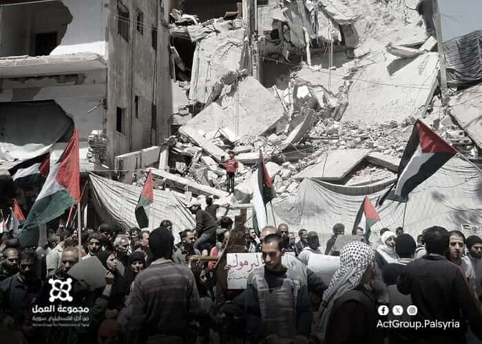 فلسطينيو سورية يزفون أبناءهم الشهداء واحداً تلو الآخر