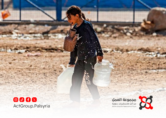 أزمة مياه خانقة في مخيم اليرموك وسط ظروف اقتصادية صعبة