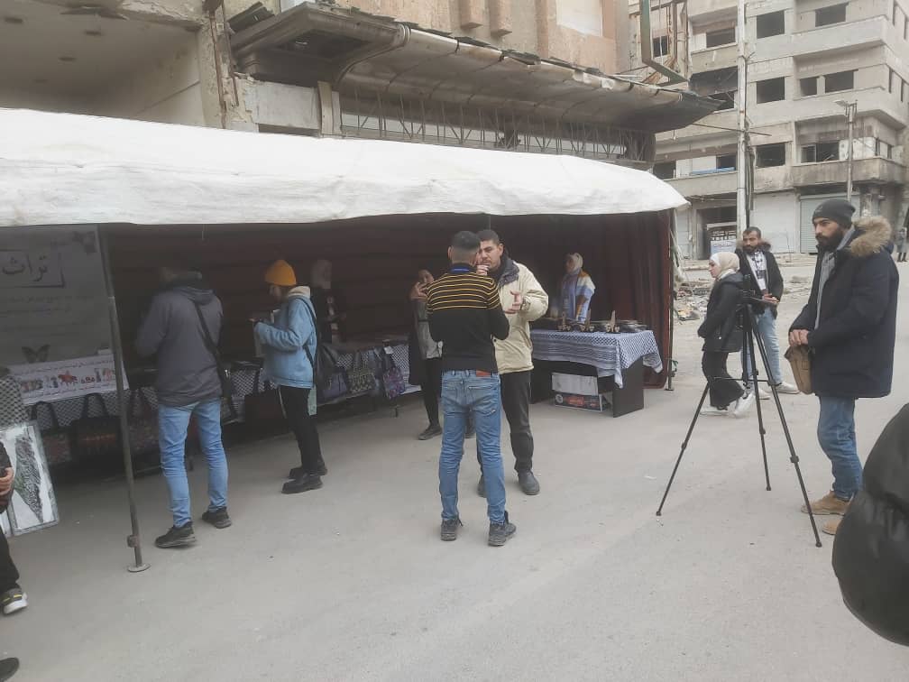 مجموعة العمل تطلق أولى الدورات الميدانية في الإعلام داخل مخيم اليرموك