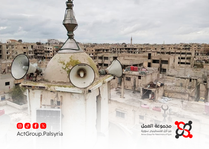 لجنة التنمية المجتمعية بمخيم درعا تطلق مشروعاً لتوثيق بيانات اللاجئين الفلسطينيين