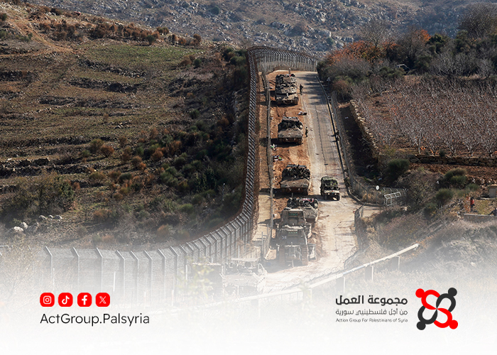 التوغل الاسرائيلي في جنوب سورية يفاقم معاناة الفلسطينيين والسوريين