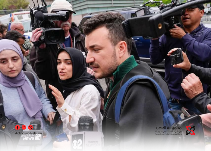 الناشط الفلسطيني السوري محمود خليل يُحرم من لحظة ميلاد طفله الأول