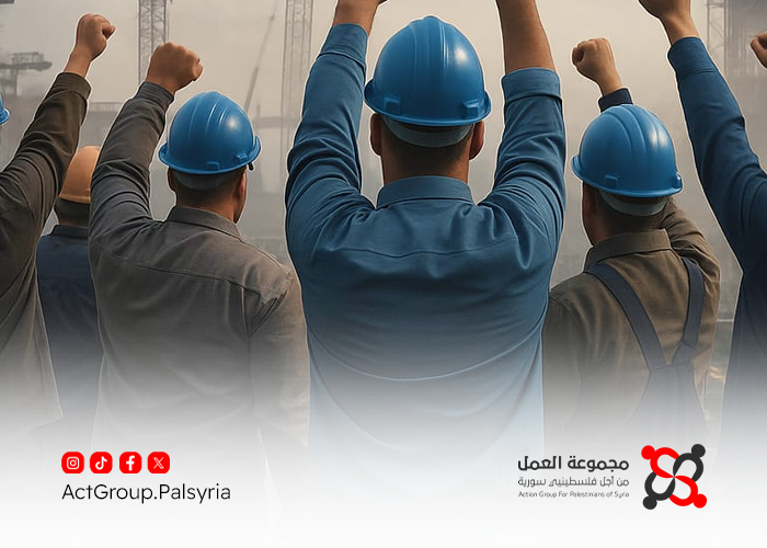 أكثر من 50% من الفلسطينيين في سوريا بلا عمل حقيقي: البطالة تخنق آمال اللاجئين