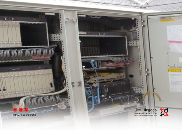 إهمال أمني يثير سخط سكان مخيم الحسينية مع تكرار استهداف مقسم الاتصالات