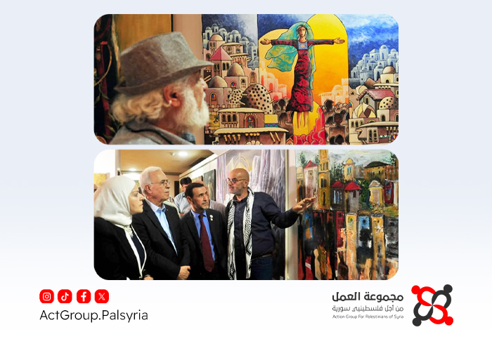 دمشق. أعمال فنية سورية وفلسطينية توثق الذاكرة وتستحضر القضايا الوطنية