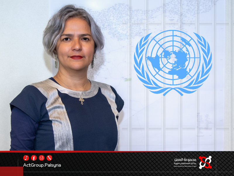 لأول مرة منذ تأسيسها.. رئيسة المؤسسة المستقلة للمفقودين في سوريا تُقدّم إحاطة إلى الجمعية العامة للأمم المتحدة