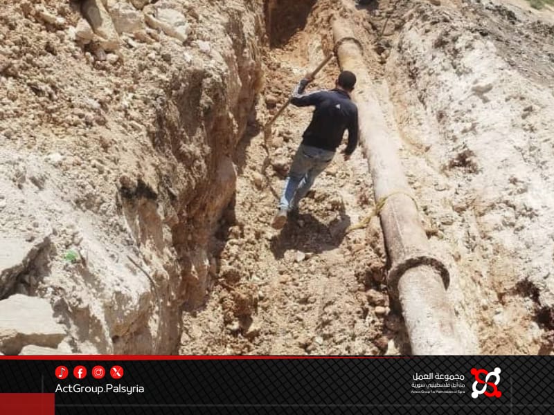 مخيما اليرموك والنيرب يواجهان أزمة مياه حادة وسط مناشدات الأهالي