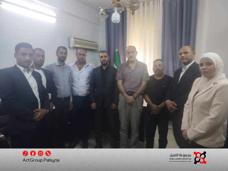 دمشق. اجتماع لتوسيع نطاق الدعم القانوني للاجئين الفلسطينيين