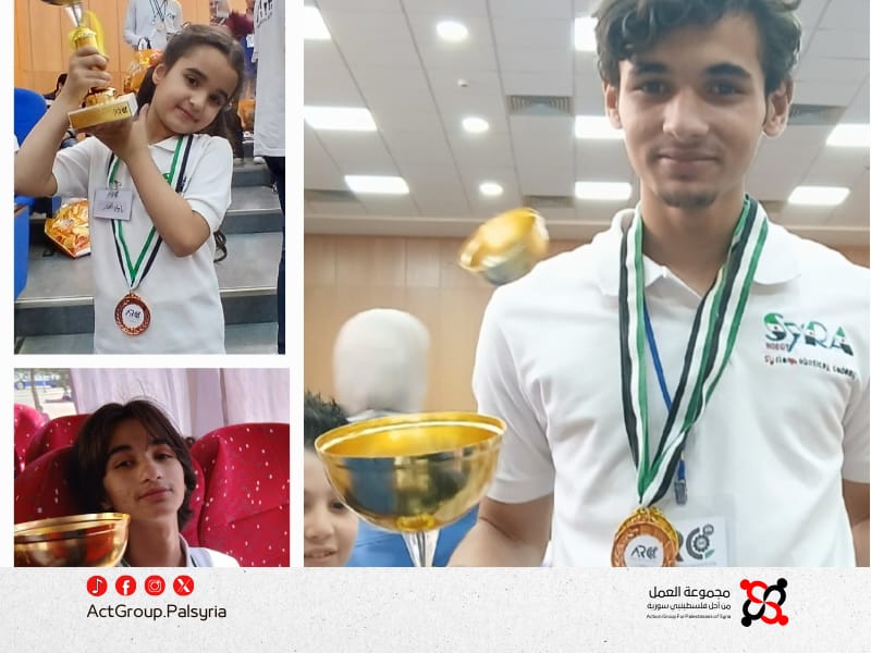  سورية. إنجازات متتالية تجمع 3 أشقاء فلسطينيين في بطولات الروبوت