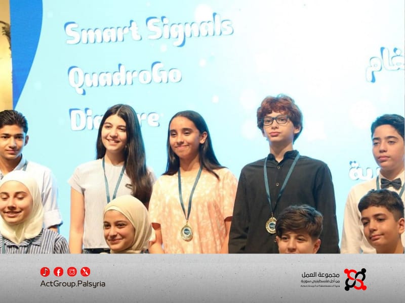 مها رمضان. طالبة فلسطينية مبدعة تمثل سوريا دولياً بعد فوزها في أولمبياد البرمجة والابتكار