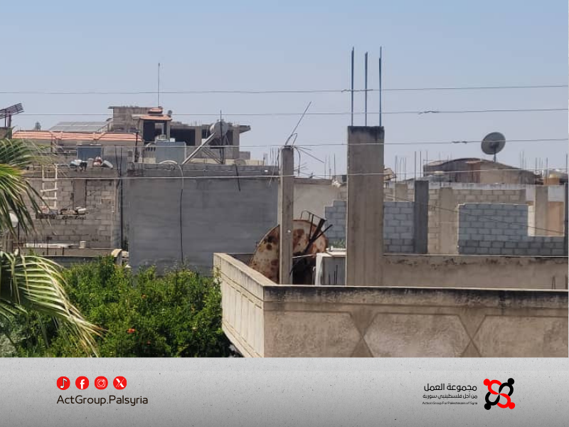 العائلات الفلسطينية في مدينة طفس بمحافظة درعا