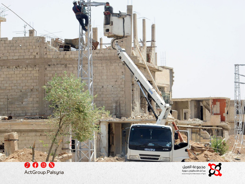 وسط تكرار الأعطال. أهالي مخيم اليرموك يطالبون بضمان حقهم في الكهرباء والمياه