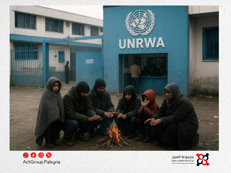فلسطينيو سوريا في لبنان يطالبون الأونروا بالإسراع بصرف المساعدات الشتوية