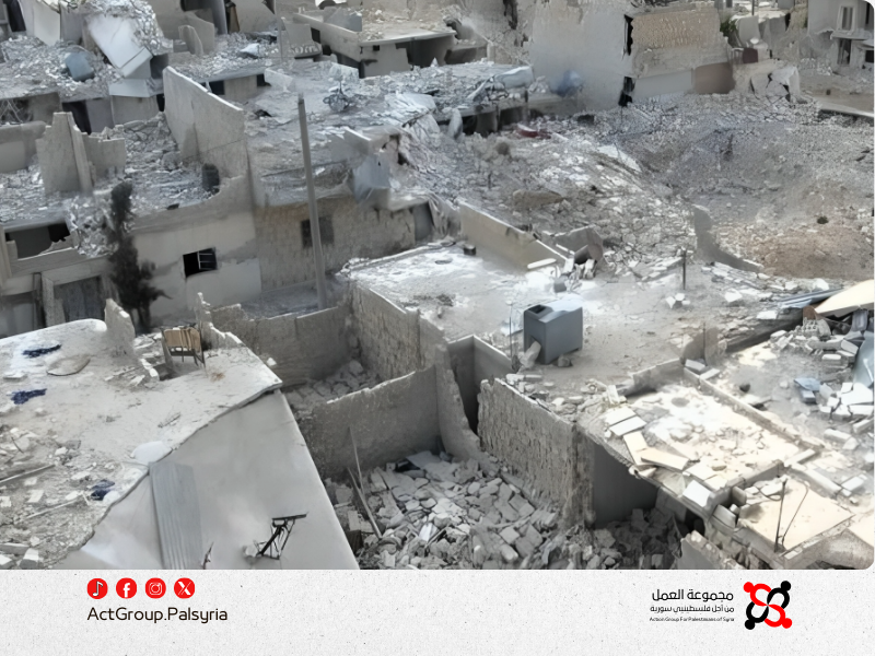 مخيم حندرات. الأونروا تطلق مرحلة جديدة من ترميم المنازل