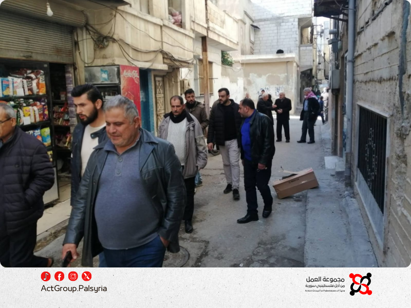 بمشاركة اليونيسيف. التحضير لمشروع تأهيل الصرف الصحي في مخيم العائدين