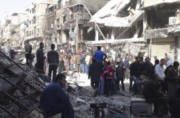 توقف توزيع المساعدات بعد اشتباكات راما في مخيم اليرموك 