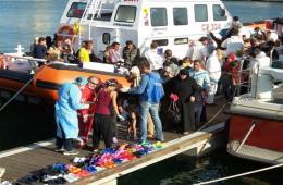البحرية الإيطالية تنقذ المئات من المهاجرين الفلسطينيين والسوريين 