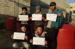 ناشطون فلسطينيون يطالبون بإدخال المساعدات الغذائية إلى مخيم اليرموك عن طريق منطقتي يلدا وببيلا