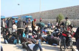 ضبط سفينة تقل مهاجرين سوريين وفلسطينيين قبالة شواطئ مرسين في تركيا 