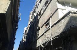 قصف يستهدف مخيم اليرموك المحاصر 