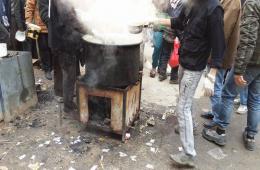 مجموعة العمل: بسبب الحصار مخيم اليرموك على أبواب كارثة إنسانية 
