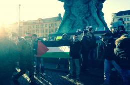 فلسطينيون في مالمو السويدية يتضامنون مع مخيم اليرموك 