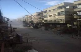 إصابات في صفوف المدنيين جراء القصف على مخيم اليرموك  