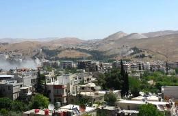 التوتر الأمني يزيد من معاناة 6000 عائلة فلسطينية نازحة إلى قدسيا في ريف دمشق 