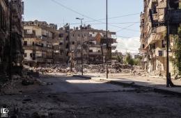 قصف واشتباكات متقطعة شهدها مخيم اليرموك فجر اليوم