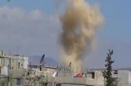 قصف ليلي يستهدف مخيمي اليرموك وخان الشيح 