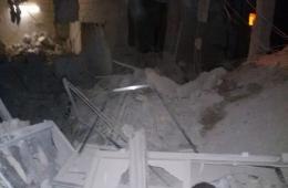 قصف بالبراميل المتفجرة يستهدف شرقي ‏مخيم خان الشيح‬ بريف دمشق وأنباء عن وقوع ضحايا