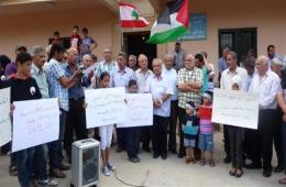 لبنان: احتجاجاً على تقليصات الأونروا لخدماتها.. فلسطينيو سورية يعتصمون بمنطقة وادي الزين
