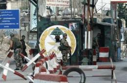الأمن العام لبناني يعتقل خمسة لاجئين فلسطينيين بحجة انتهاء إقامتهم